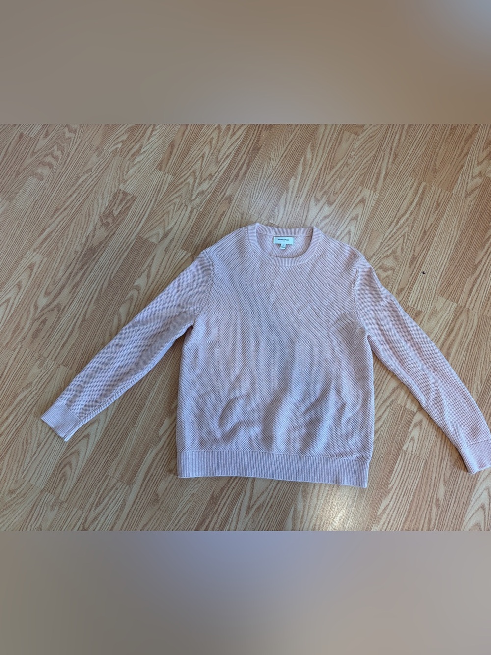 Banana republic light Pink Women's Crewneck Sweater textured size large